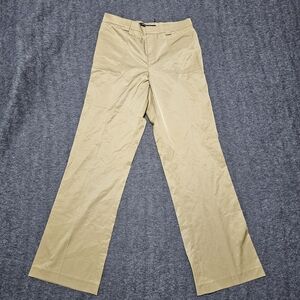 Company Ellen Tracy Khaki Wide Leg Trousers Size 10 NWT